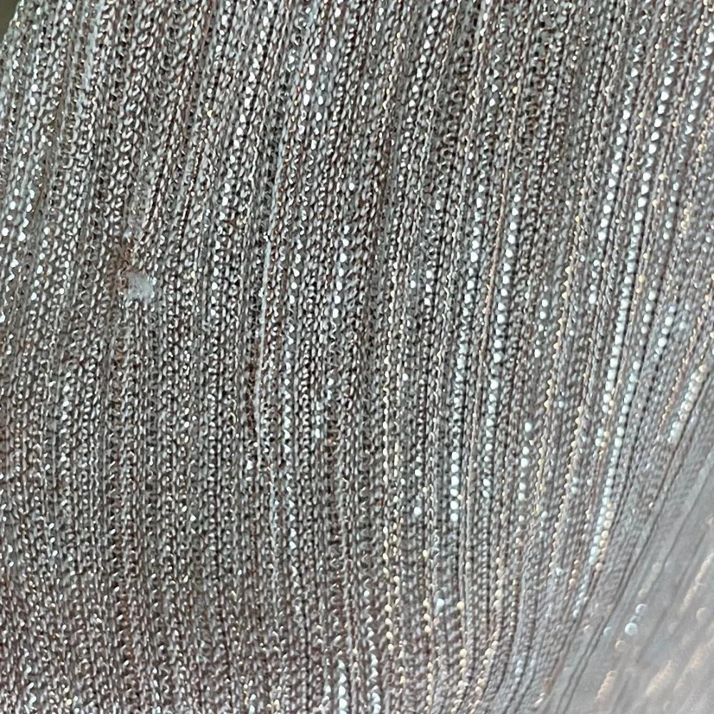 𝅺CAITLIN Ruffle Maxi Dress Magic Mauve Glimmer Show Me Your Mumu Small - Picture 8 of 10